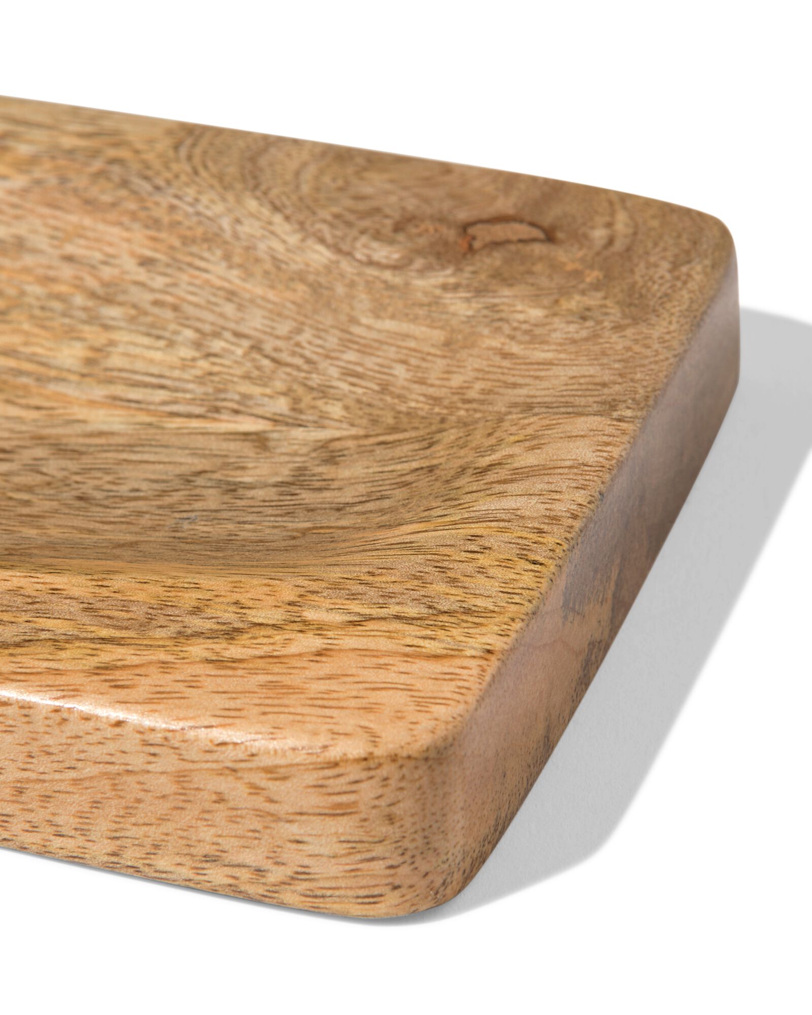 Doppelseitiges Servierbrett 28,5 &times; 10 cm Mangoholz - 9650396 - HEMA