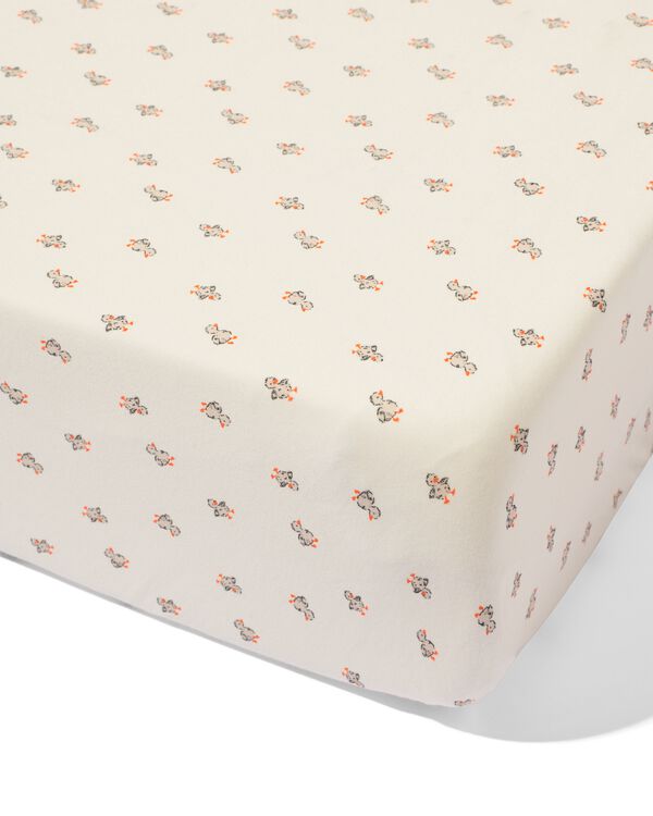 drap-housse pour lit d&rsquo;enfant 60x120 canards - 33303230 - HEMA