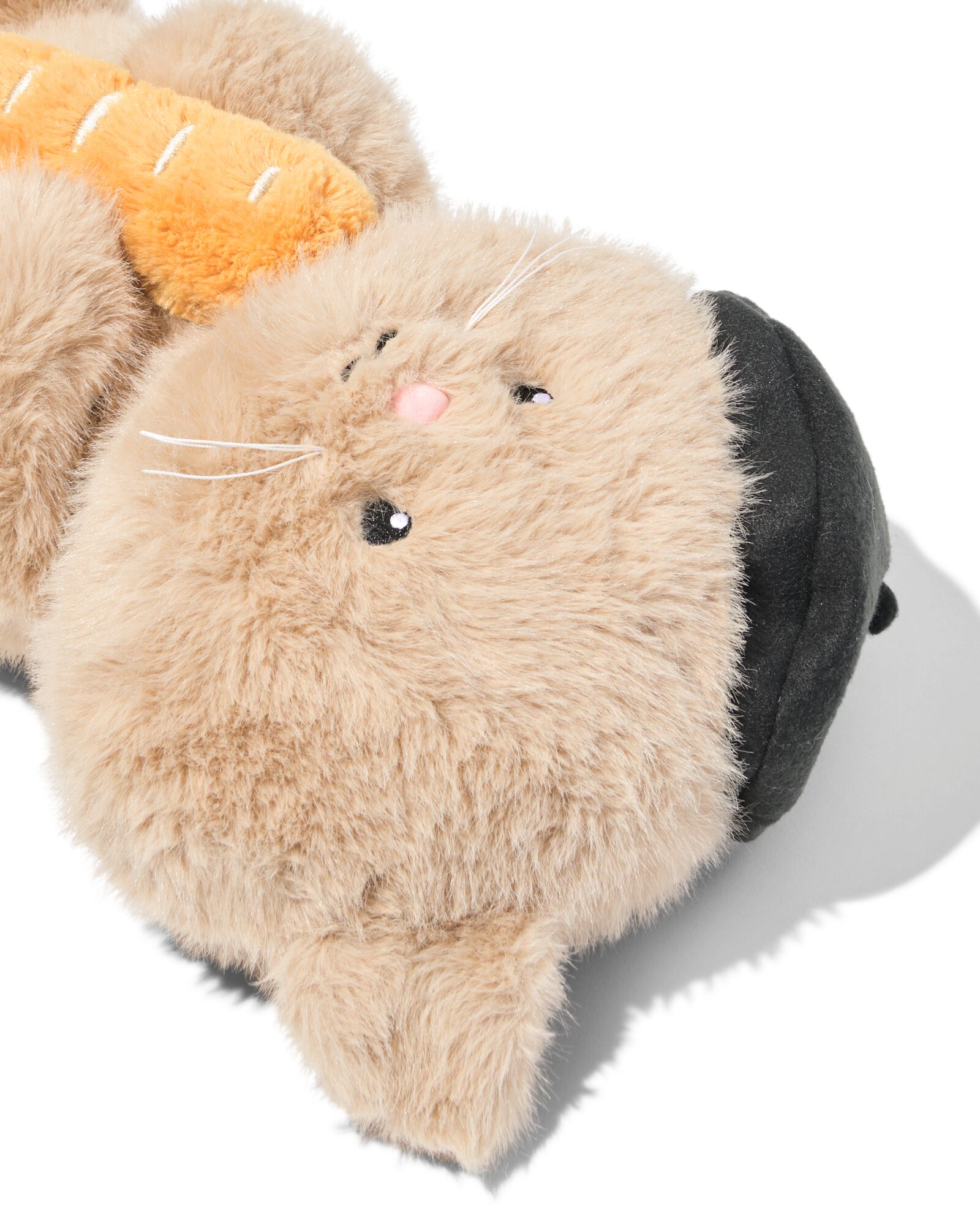 peluche 20x25x35cm chat avec baguette de pain - 61104322 - HEMA