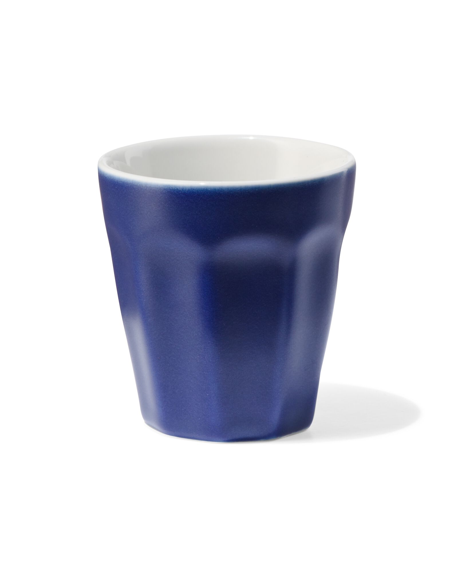 mug Mirabeau mat bleu fonc&eacute; 90ml - 9602621 - HEMA
