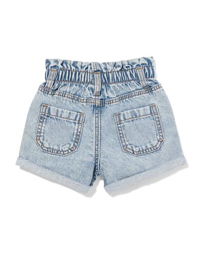 short paperbag b&eacute;b&eacute; denim denim denim - 33049850DENIM - HEMA