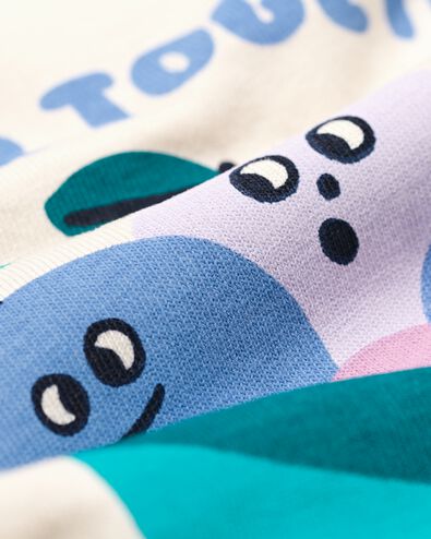 baby T-shirts jersey strepen - 2 stuks blauw blauw - 33185370BLUE - HEMA
