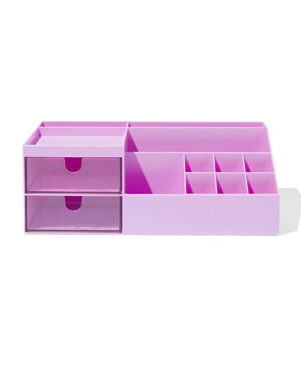 Schreibtisch-Organizer, 12 x 24.4 x 9 cm, violett - 14860150 - HEMA