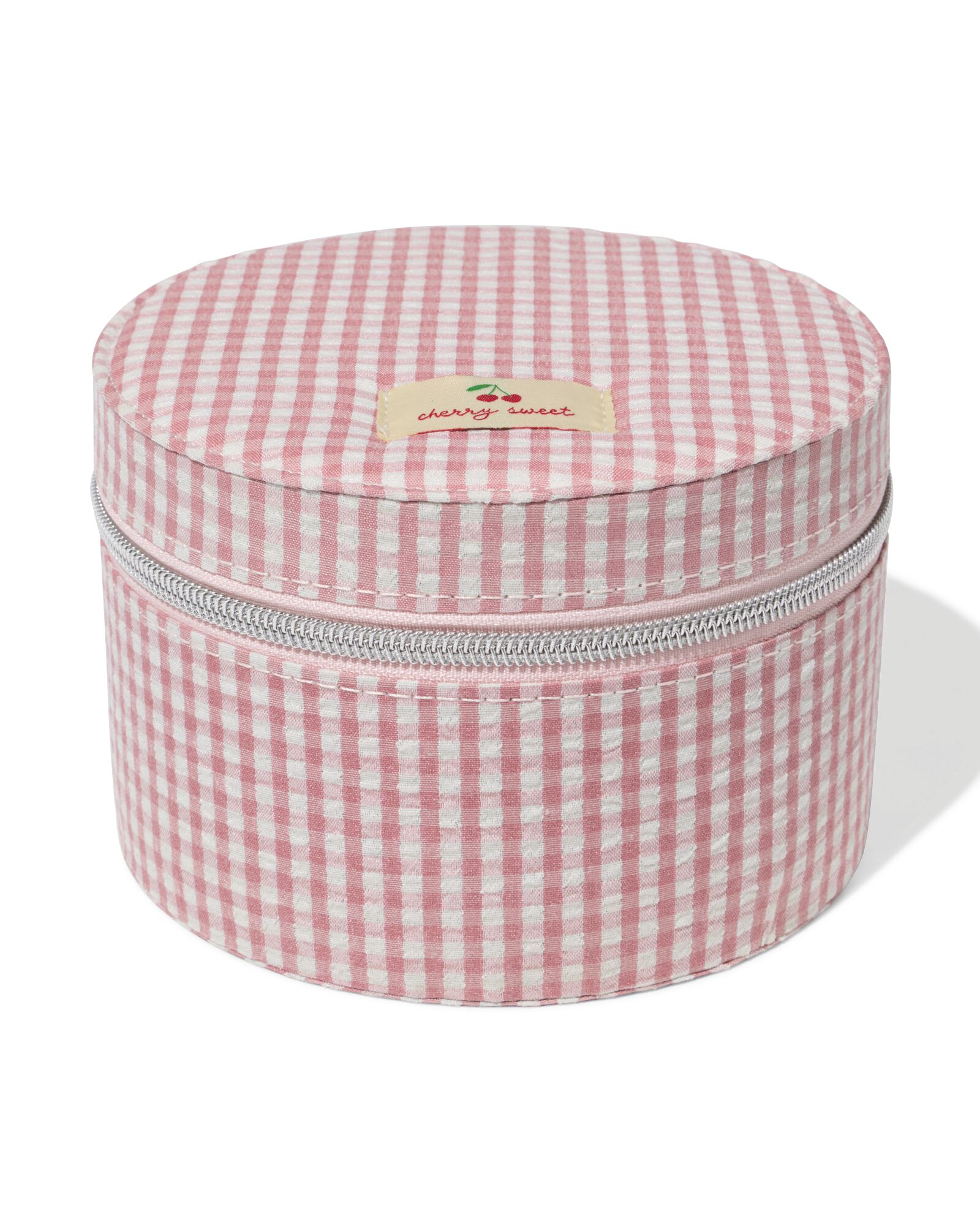 sieradendoos ⌀15x10.5cm seersucker - 61104537 - HEMA