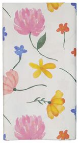 Tischdecke, 138 x 220 cm, Papier, Blumen - 14200442 - HEMA