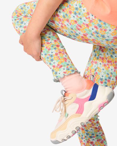 legging c&ocirc;tel&eacute; &agrave; fleurs pour enfants multi - 30876542MULTI - HEMA