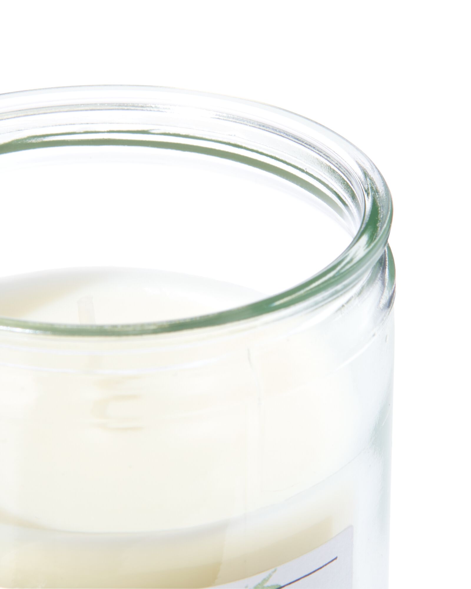 bougie parfum&eacute;e dans un verre &Oslash;6.5 dawn - 13502450 - HEMA