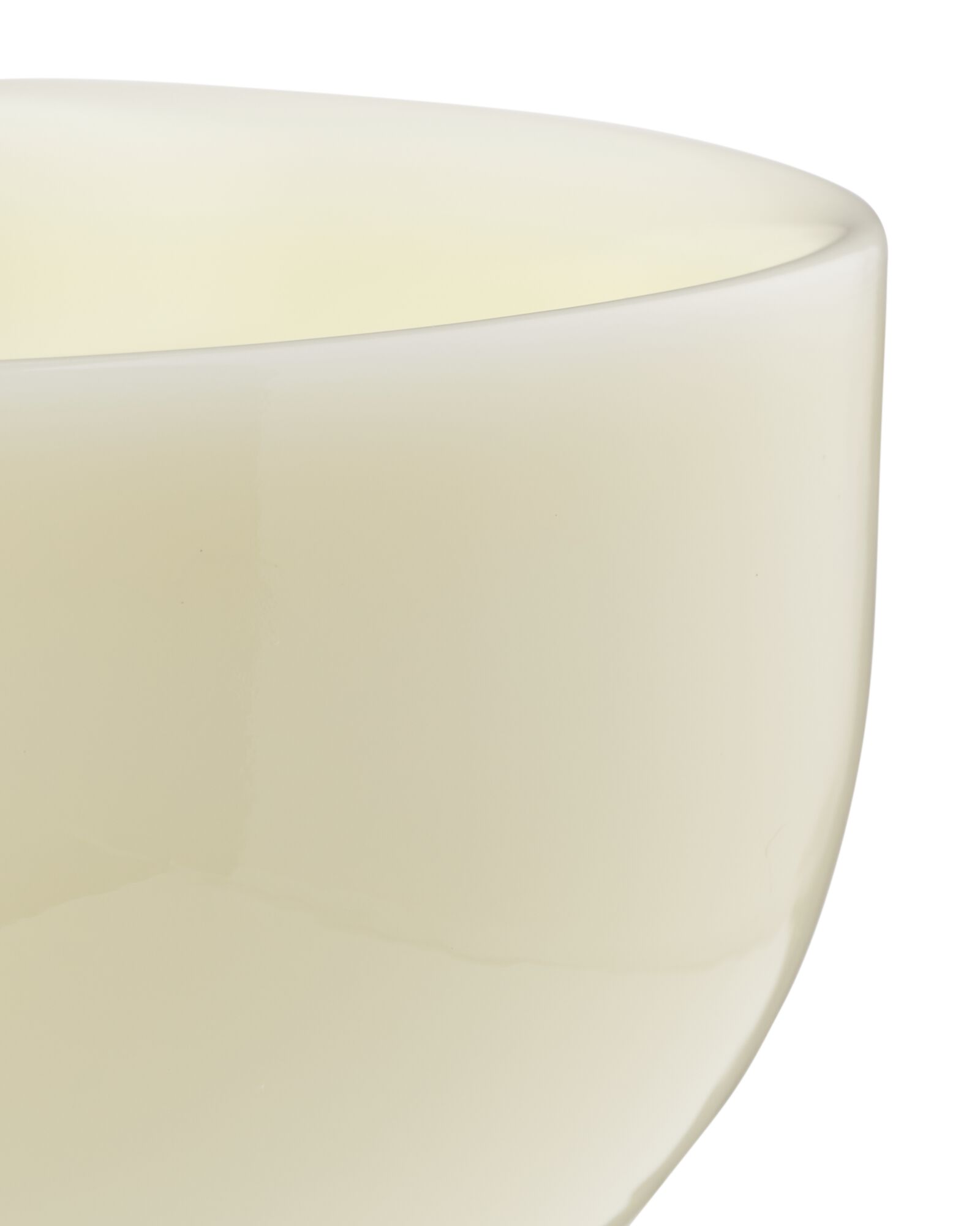 bol ⌀10cm verre jaune - 9650385 - HEMA