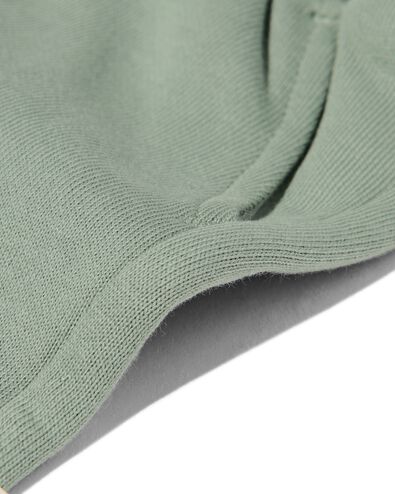 short b&eacute;b&eacute; comfort fit tissu molleton rayures - 2 pi&egrave;ces vert vert - 33188070GREEN - HEMA