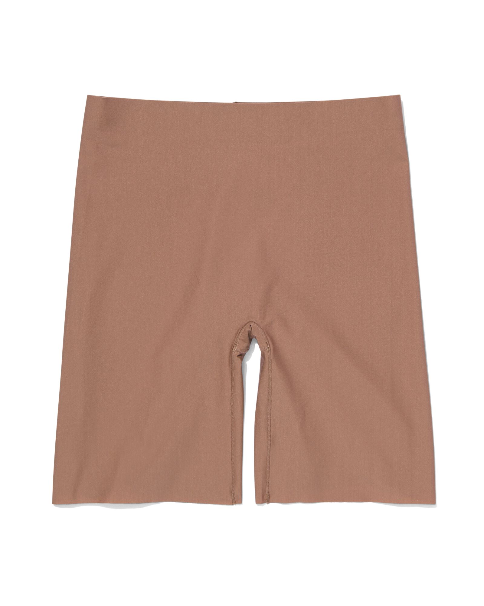 medium corrigerende biker hoge taille middenbruin middenbruin - 1000022645 - HEMA