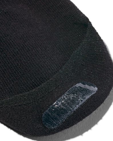 5er-Pack Kinder-Sneakersocken, mit Baumwolle schwarz schwarz - 1000030097 - HEMA