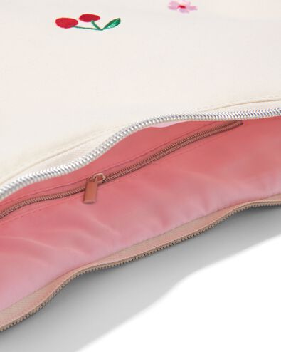 shopper 35x32.5cm kersen - 61104520 - HEMA