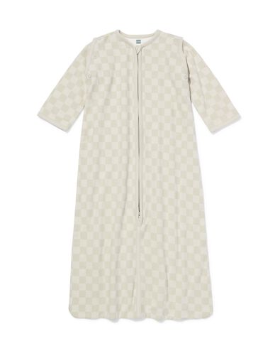 gigoteuse b&eacute;b&eacute; avec manches amovibles coton 0,5 tog carreaux bleu bleu - 33300760BLUE - HEMA