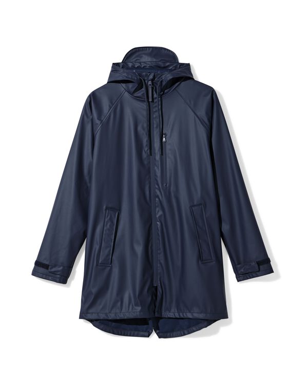 regenjas voor volwassenen blauw blauw - 34450550BLUE - HEMA