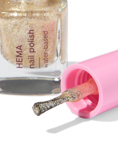 vernis &agrave; ongles enfant &agrave; base d'eau rose-dor&eacute; - 2 pi&egrave;ces - 11270100 - HEMA