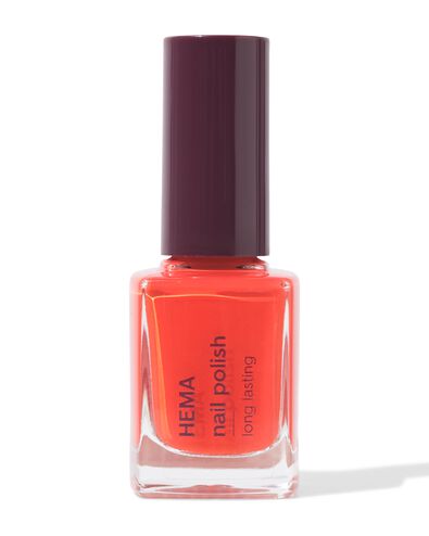 vernis &agrave; ongles longue dur&eacute;e 206 royal orange - 11240962 - HEMA