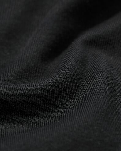 dames T-shirt Do relaxed fit  zwart zwart - 36304310BLACK - HEMA