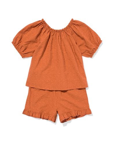 Kinderbekleidungsset mit Stickerei braun braun - 30863809BROWN - HEMA