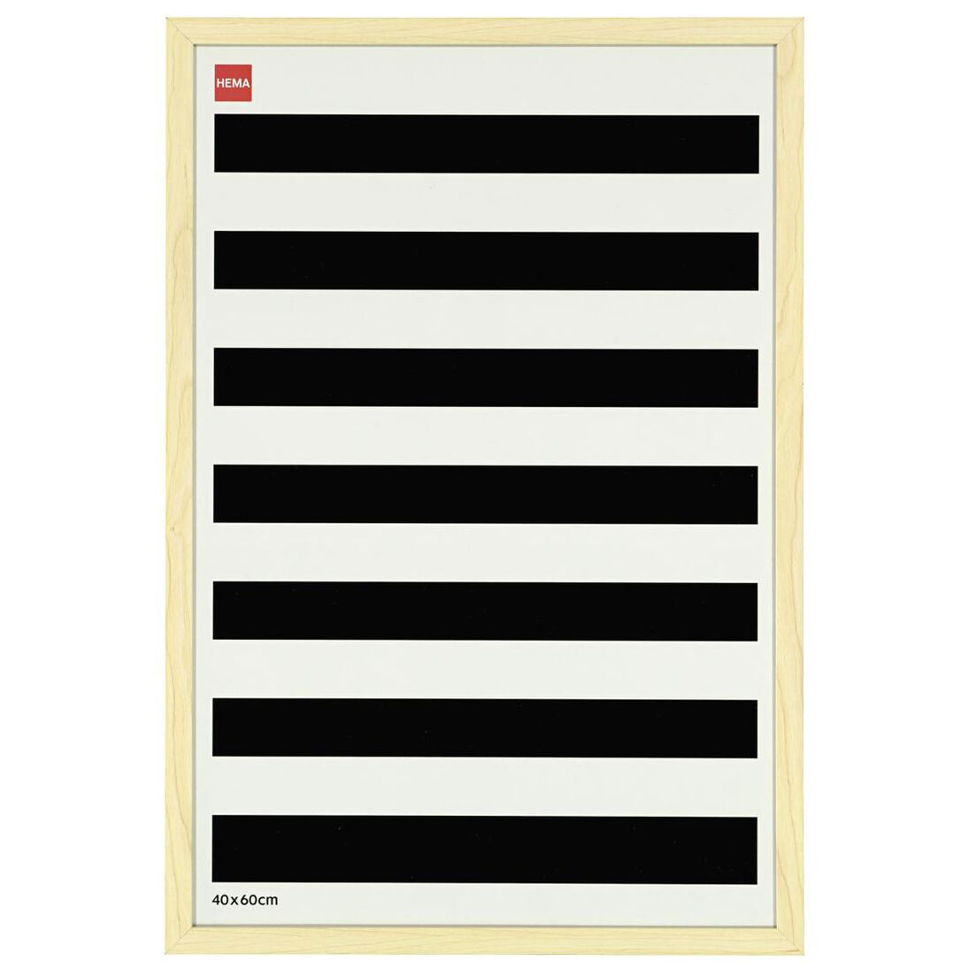cadre photo bois 40x60 naturel HEMA