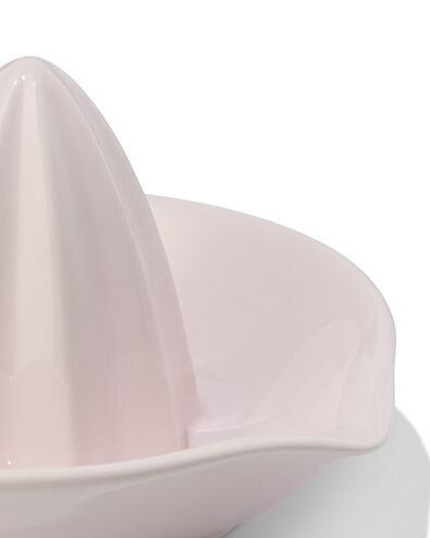 Zitruspresse 8 cm, Steingut, rosa - 9650355 - HEMA