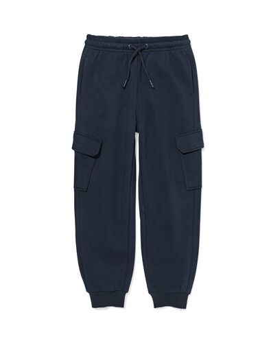 jogging cargo enfant bleu fonc&eacute; - 30702417DARKBLUE - HEMA