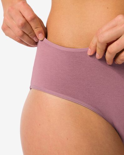 Auslaufsicherer Hipster aus Baumwolle, f&uuml;r leichte Inkontinenz altrosa XL - 19650695 - HEMA