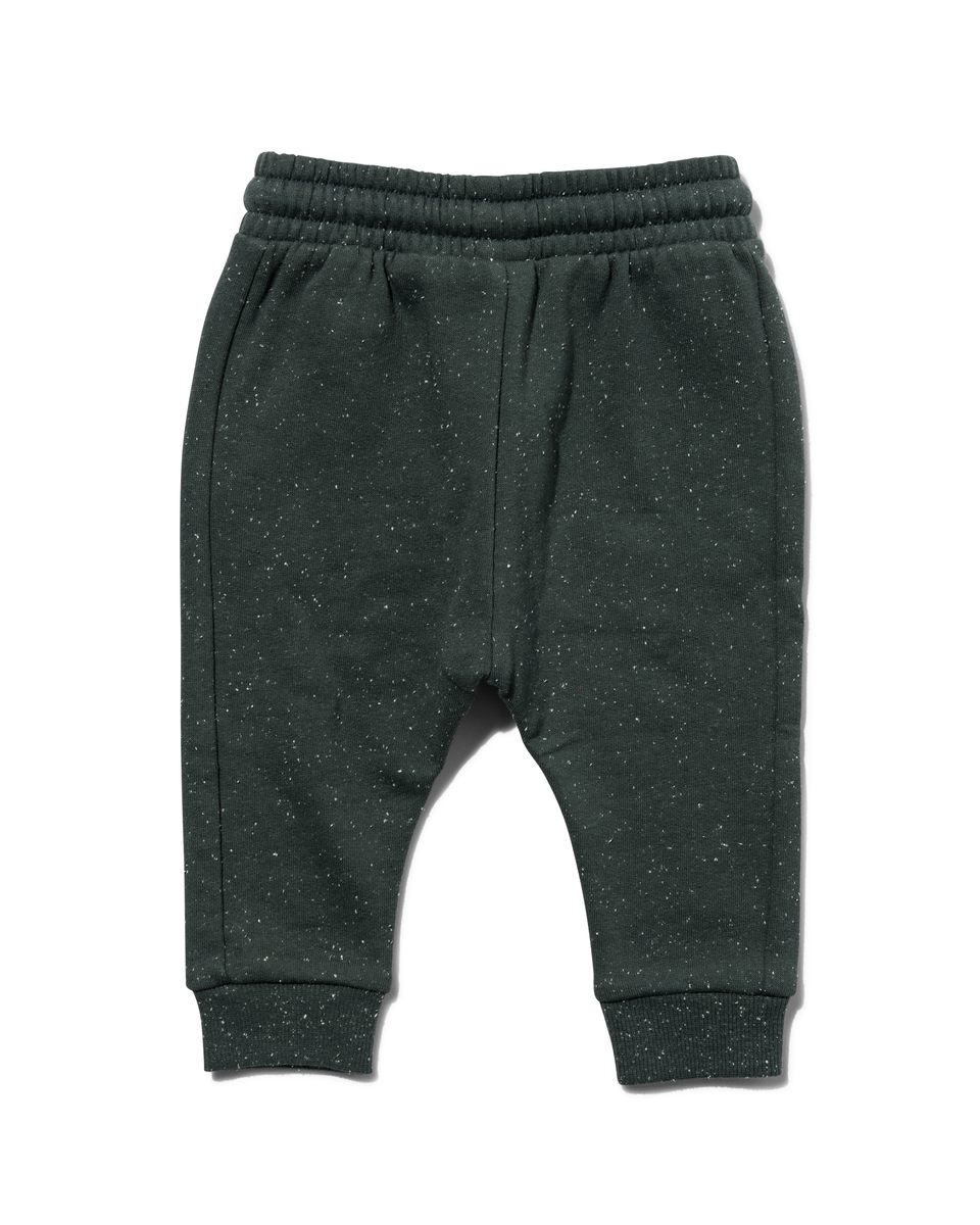 pantalon sweat bébé nappy vert vert - 1000030214 - HEMA