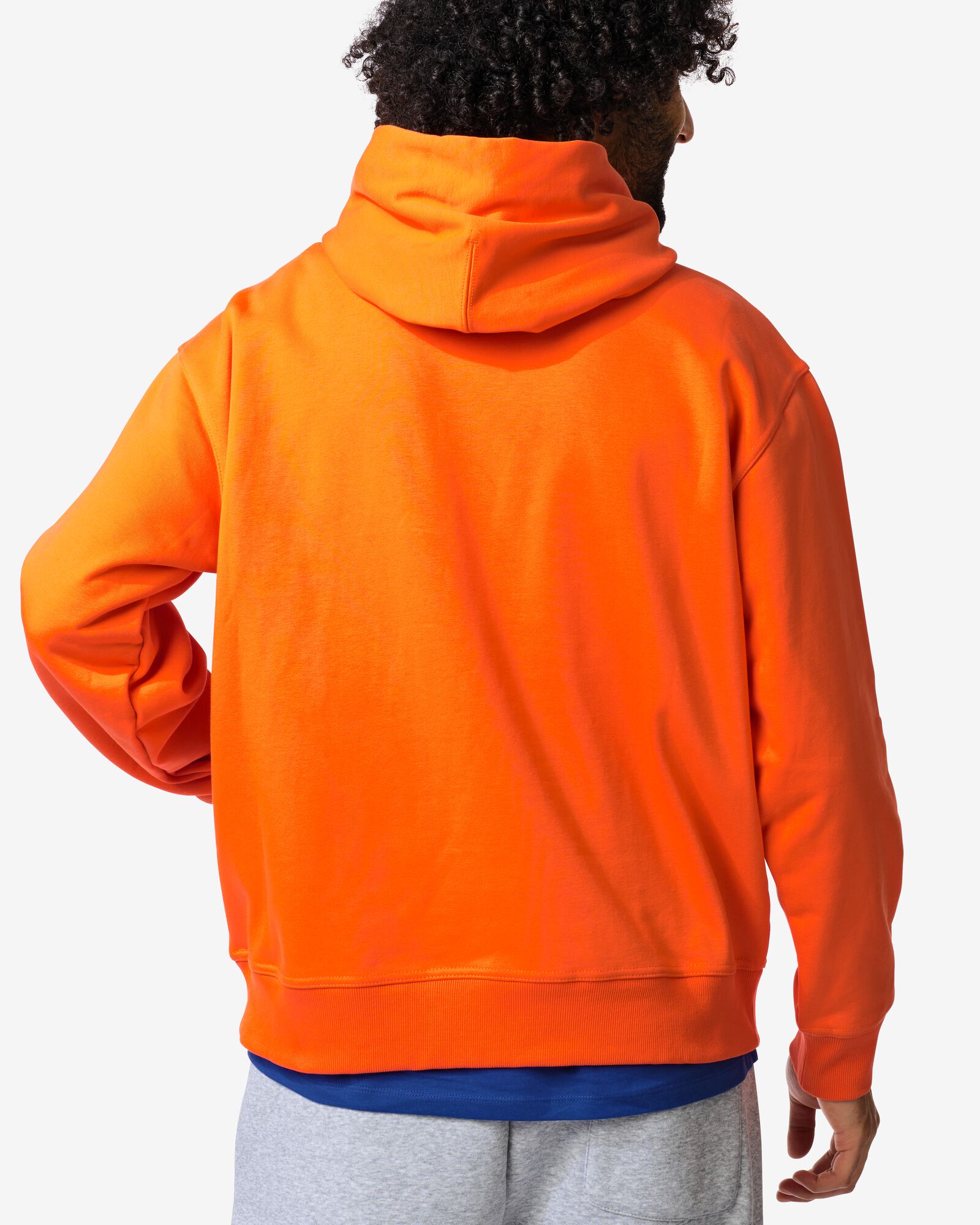 herenhoodie Maarten WK oranje oranje - 2100030ORANGE - HEMA