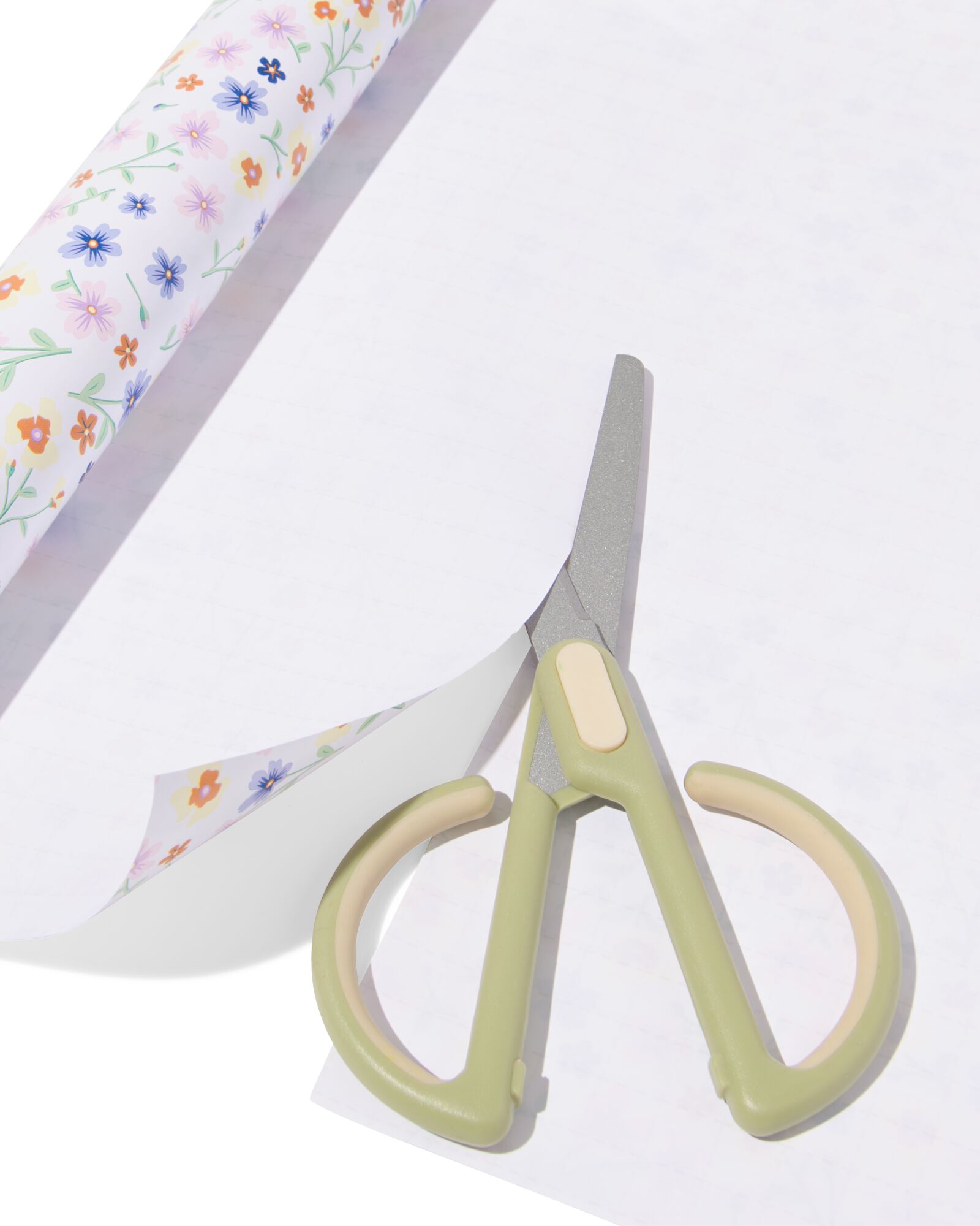 Geschenkpapier, 70&nbsp;&times;&nbsp;200 cm, extra stark, Blumen - 14710273 - HEMA