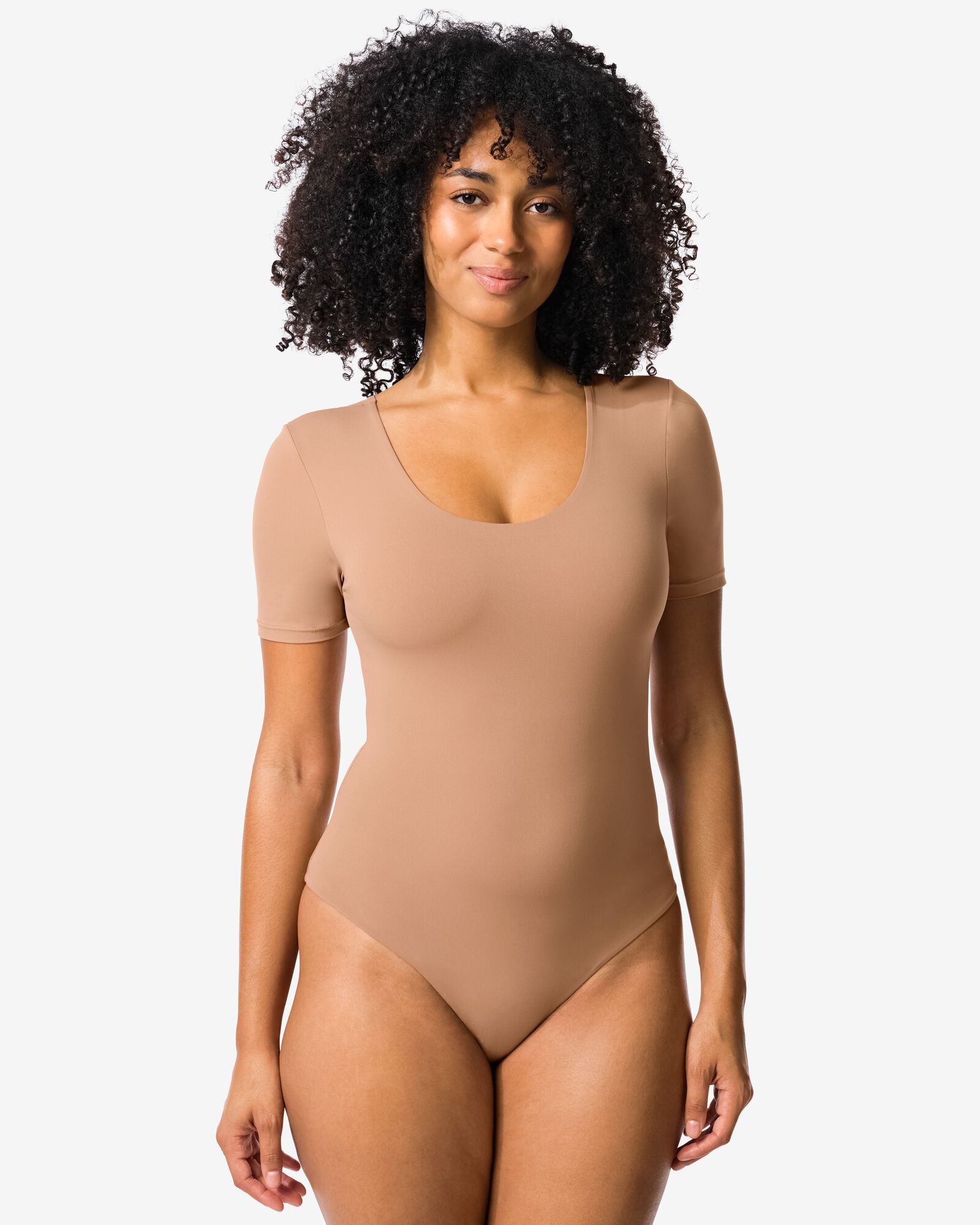 body femme smoothing marron clair marron clair - 21500716LIGHTBROWN - HEMA