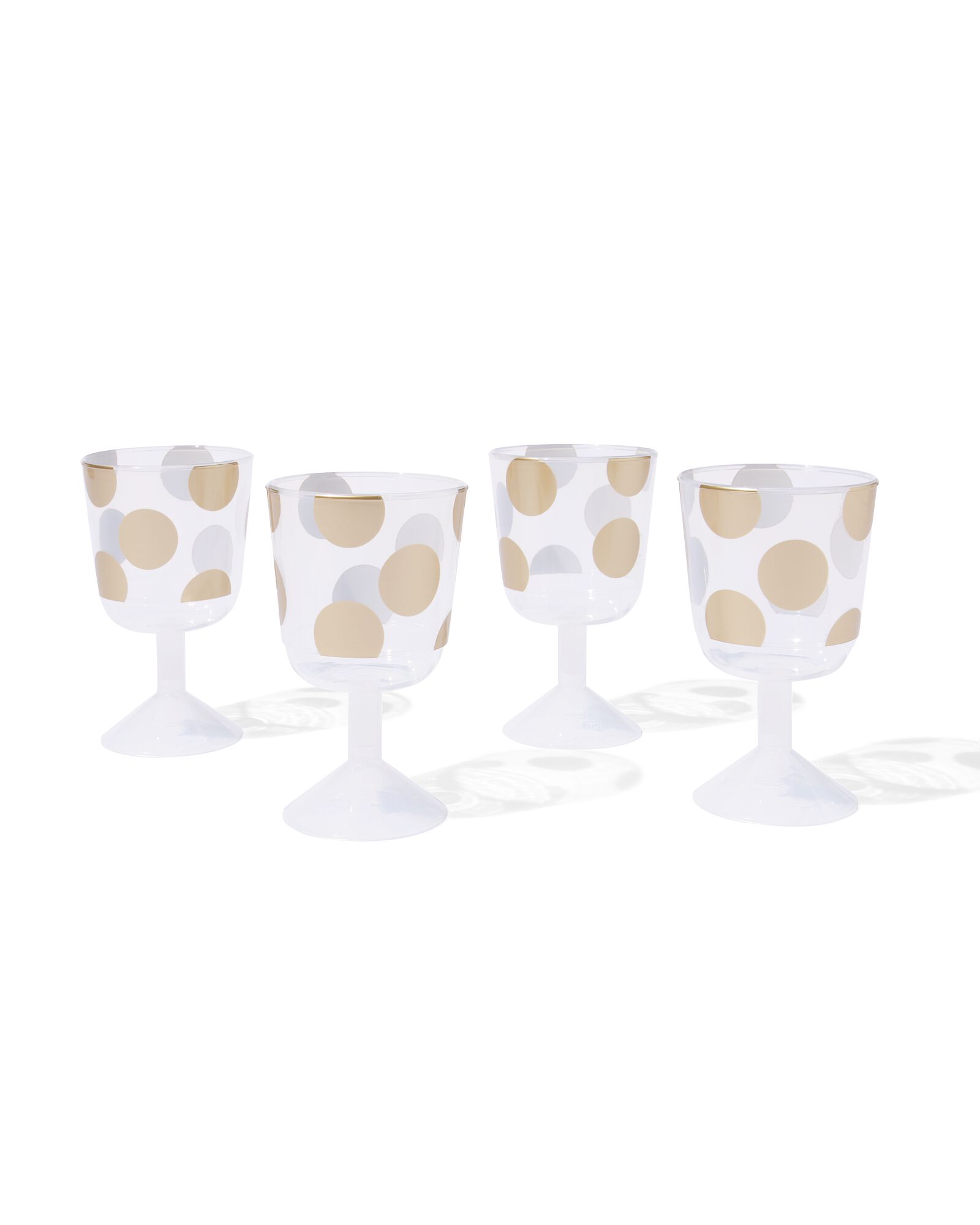 Weingl&auml;ser Gold 4 St&uuml;ck - 14250086 - HEMA