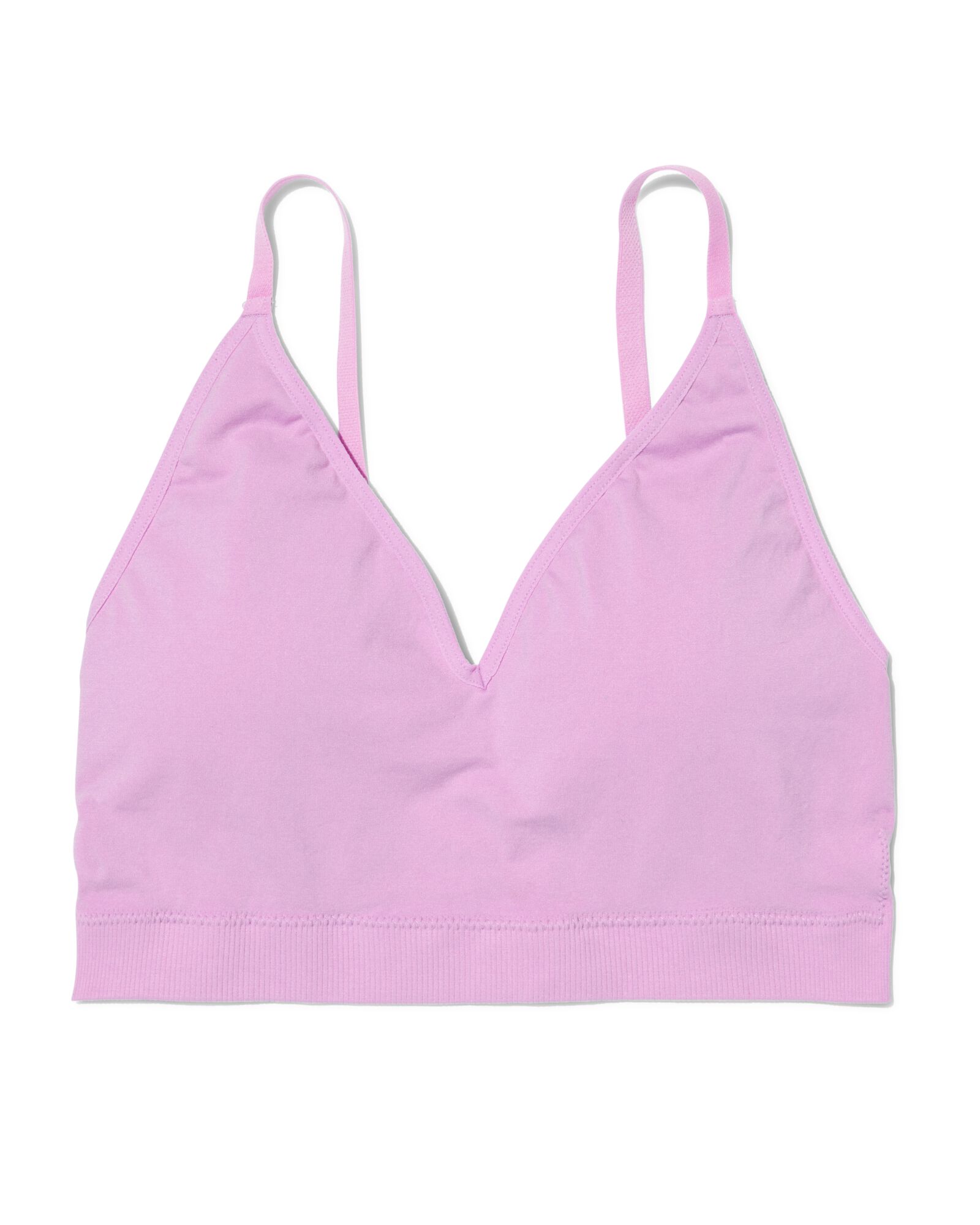 haut soutien-gorge pr&eacute;form&eacute; sans armatures rose - 21940094PINK - HEMA