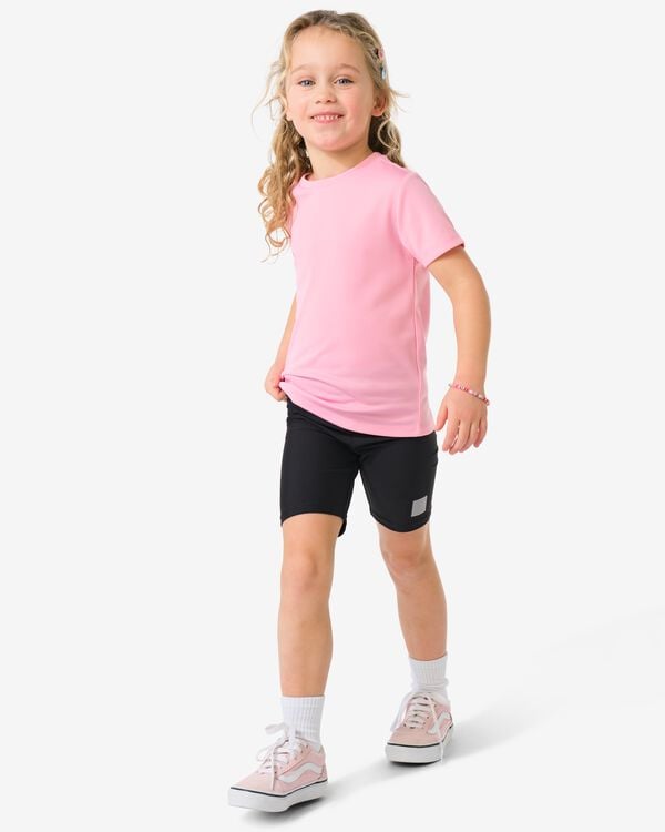 kinderfietsbroekje zwart zwart - 30690051BLACK - HEMA