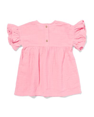 robe b&eacute;b&eacute; trap&egrave;ze mousseline rose rose - 33084270PINK - HEMA