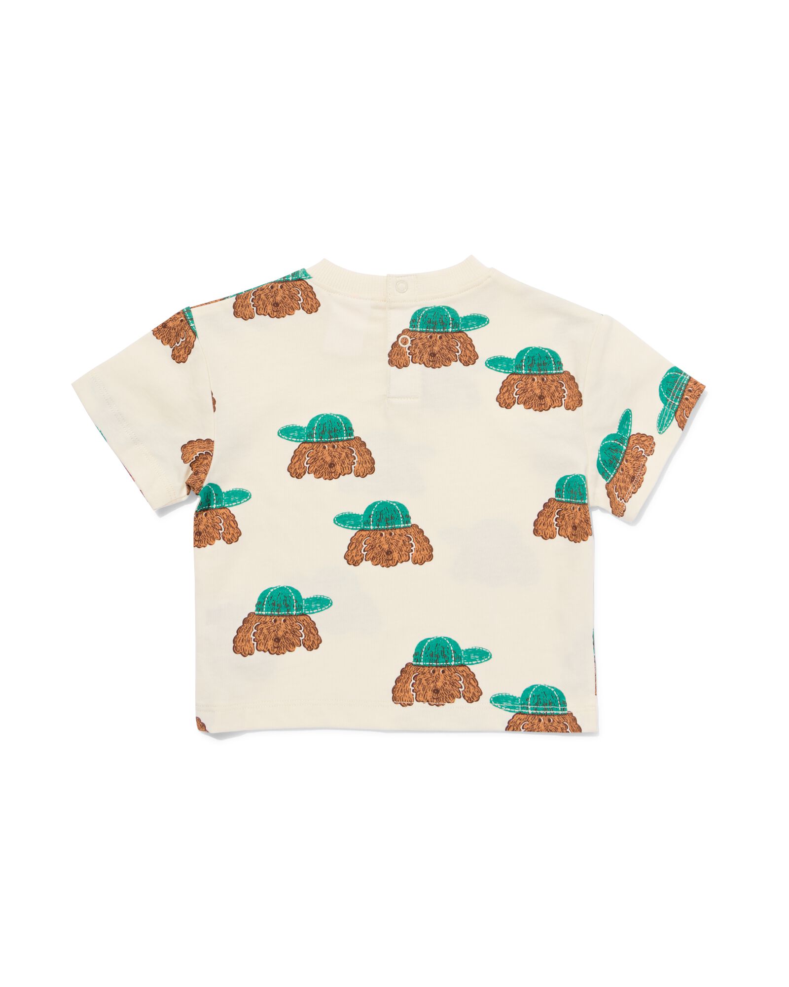 t-shirt b&eacute;b&eacute; jersey chiens blanc cass&eacute; blanc cass&eacute; - 33187040OFFWHITE - HEMA