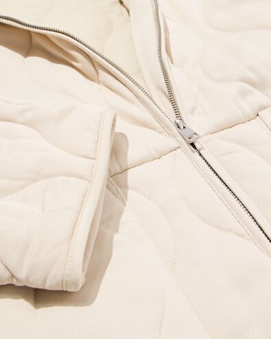veste femme Jina matelass&eacute;e blanc cass&eacute; blanc cass&eacute; - 36207420OFFWHITE - HEMA