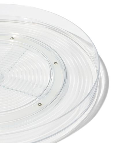 plateau tournant transparent &Oslash;29x3.5cm - 39800030 - HEMA