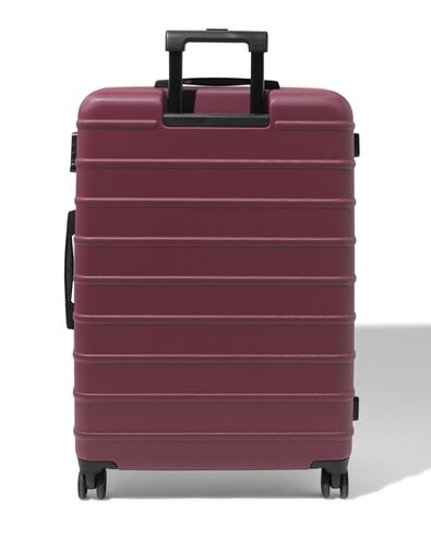 valise ABS 51x28x76cm 90L bordeaux - 18670036 - HEMA