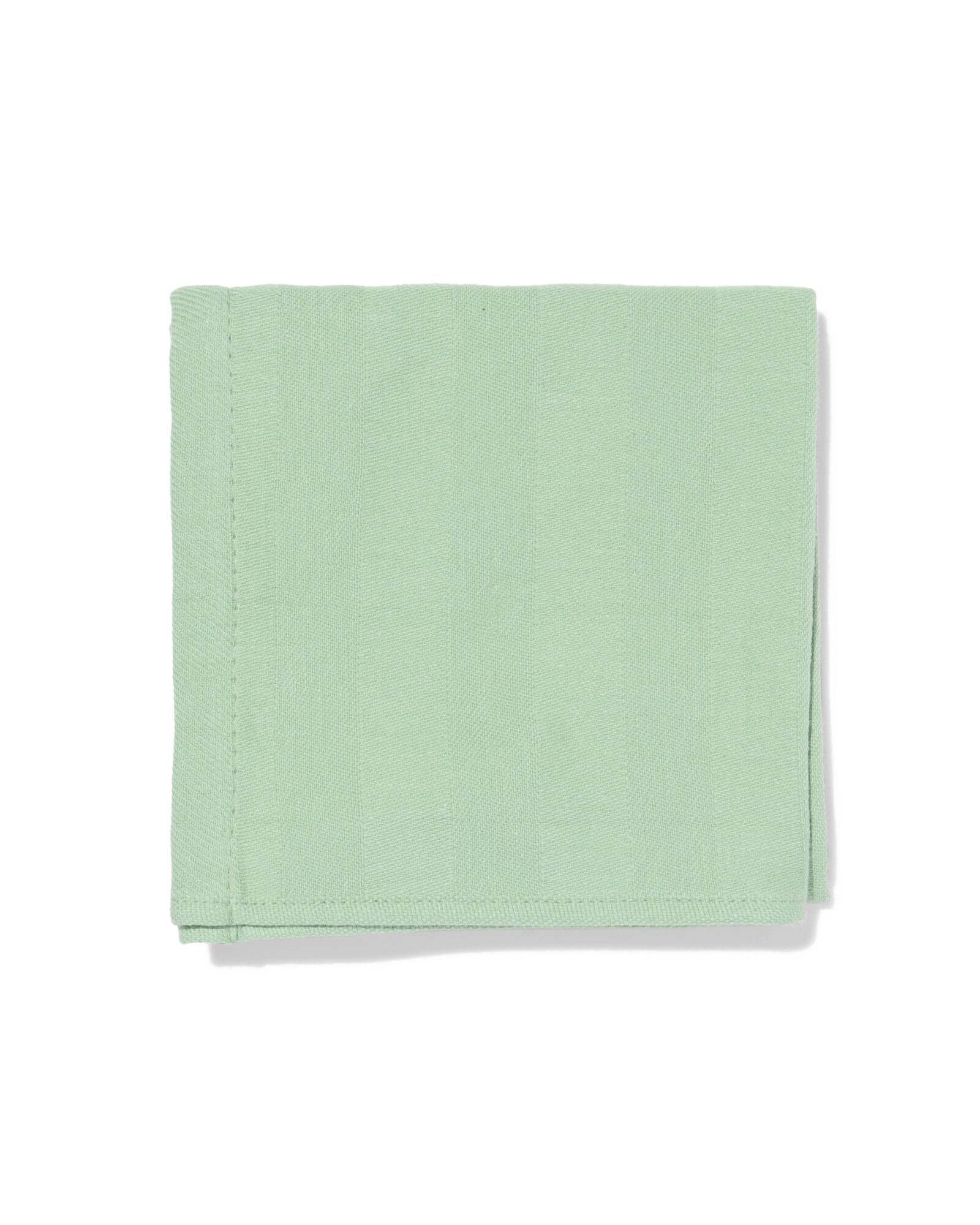 Geschirrtuch 65 x 65 cm Baumwolle mittelgr&uuml;n - 5400096 - HEMA