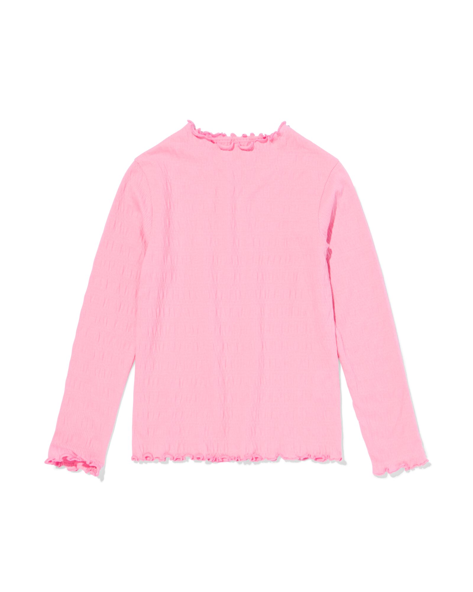 t-shirt enfant structure rose rose - 30842754PINK - HEMA