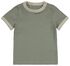 Baby-T-Shirt, Rippenstruktur, grün - 1000022636 - HEMA