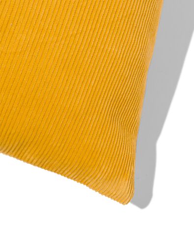 Kissenbezug, Baumwolle, Cord, 40 x 40 cm, gelb - 7323011 - HEMA