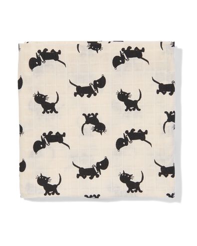 Takkie und Siepie Mulltuch 110 &times; 110 cm, XL - 33306060 - HEMA