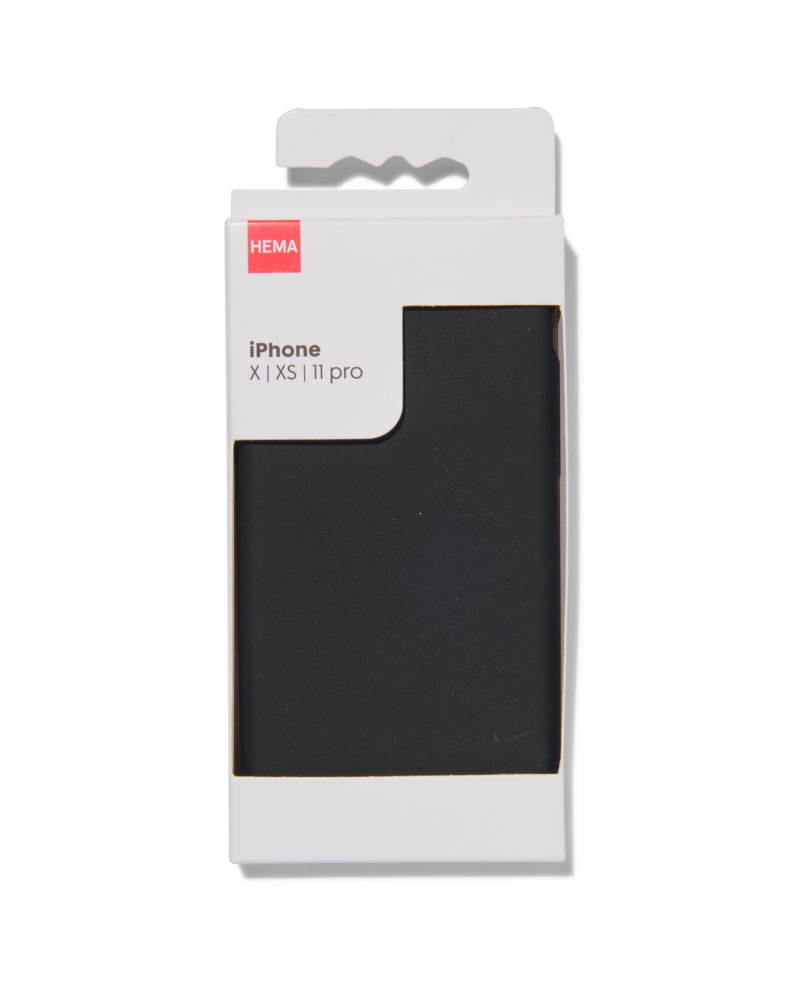 softcase iPhone X/XS/11pro zwart - 39630012 - HEMA