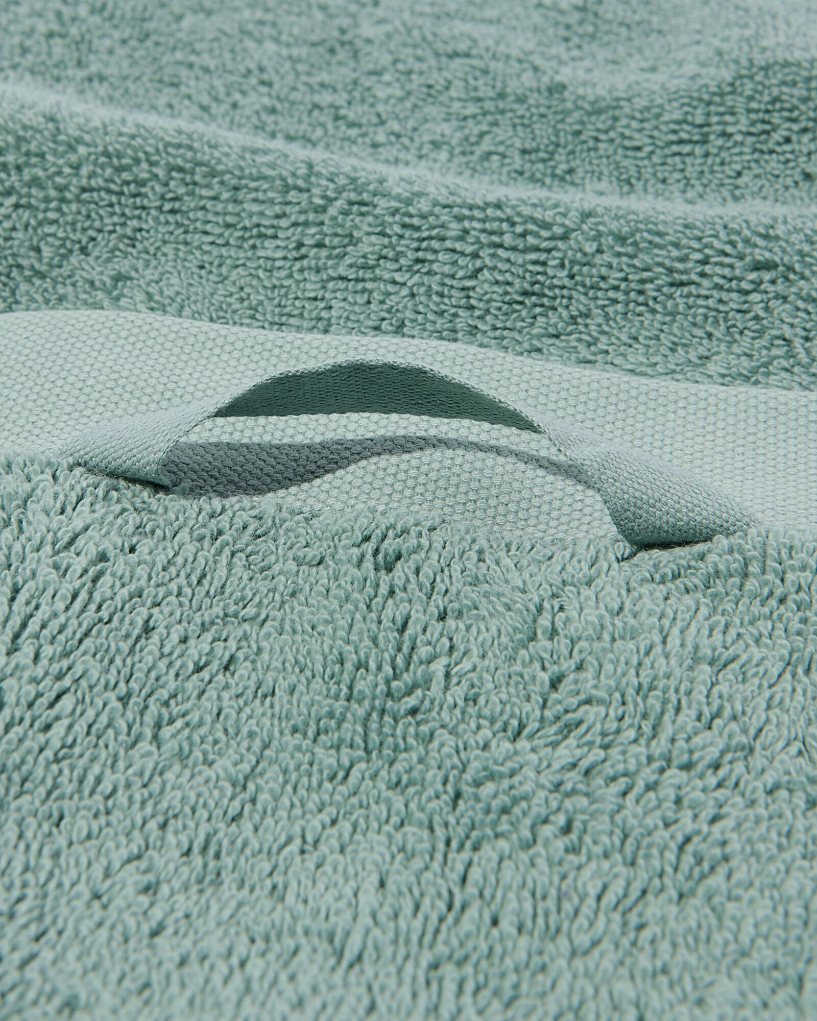 petite serviette 33x50 qualit&eacute; h&ocirc;teli&egrave;re extra douce bleu vert vert marin petite serviette - 5284607 - HEMA