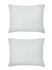 taies d'oreiller - jersey coton gris clair gris clair - 1000014032 - HEMA