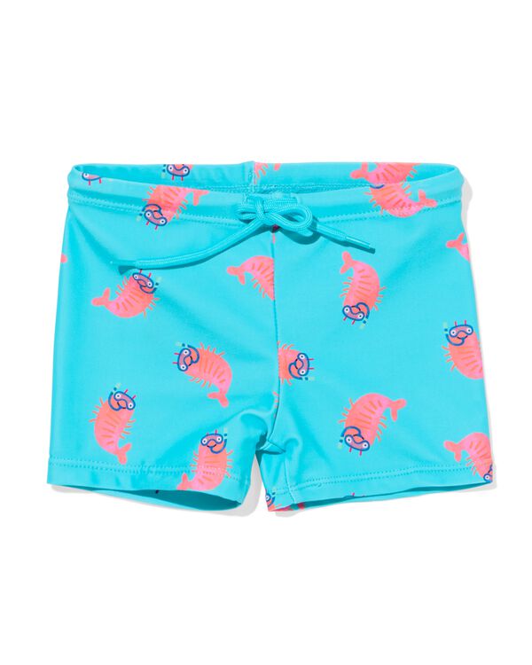 babyzwembroek garnalen felblauw felblauw - 33200700BRIGHTBLUE - HEMA