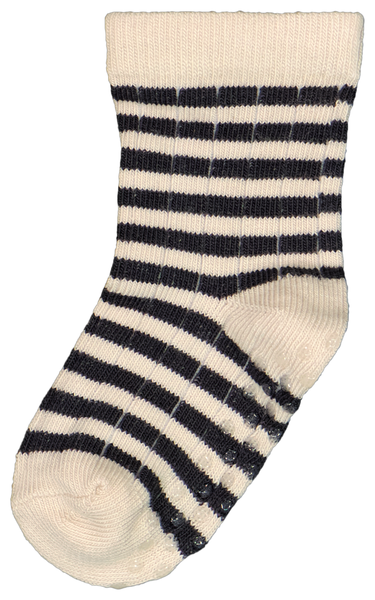 5 paires de chaussettes bébé avec bambou gris gris - 1000028747 - HEMA