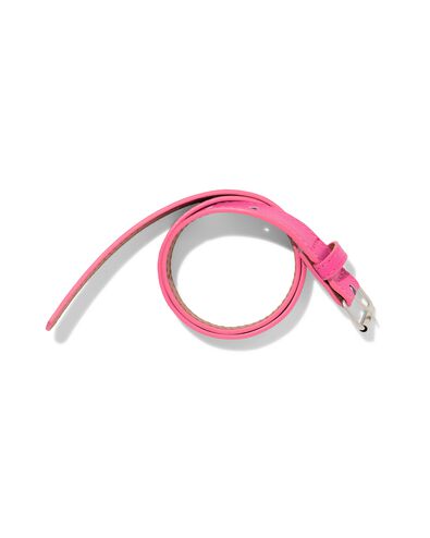 ceinture enfant 1,8 cm c&oelig;urs rose rose - 18460070PINK - HEMA