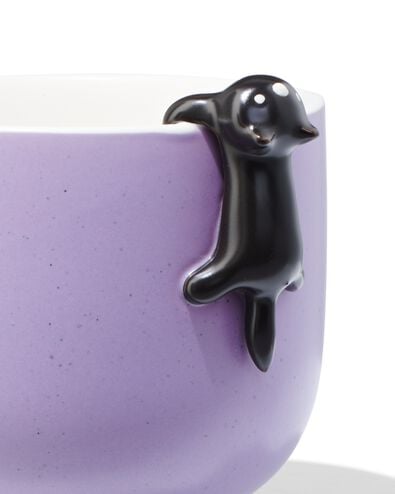 Teebecher 480 ml, Steingut, lila, &bdquo;Takkie&ldquo;  - 61100333 - HEMA